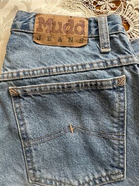 Mudd Light Blue Denim Flared Jeans, Size 7